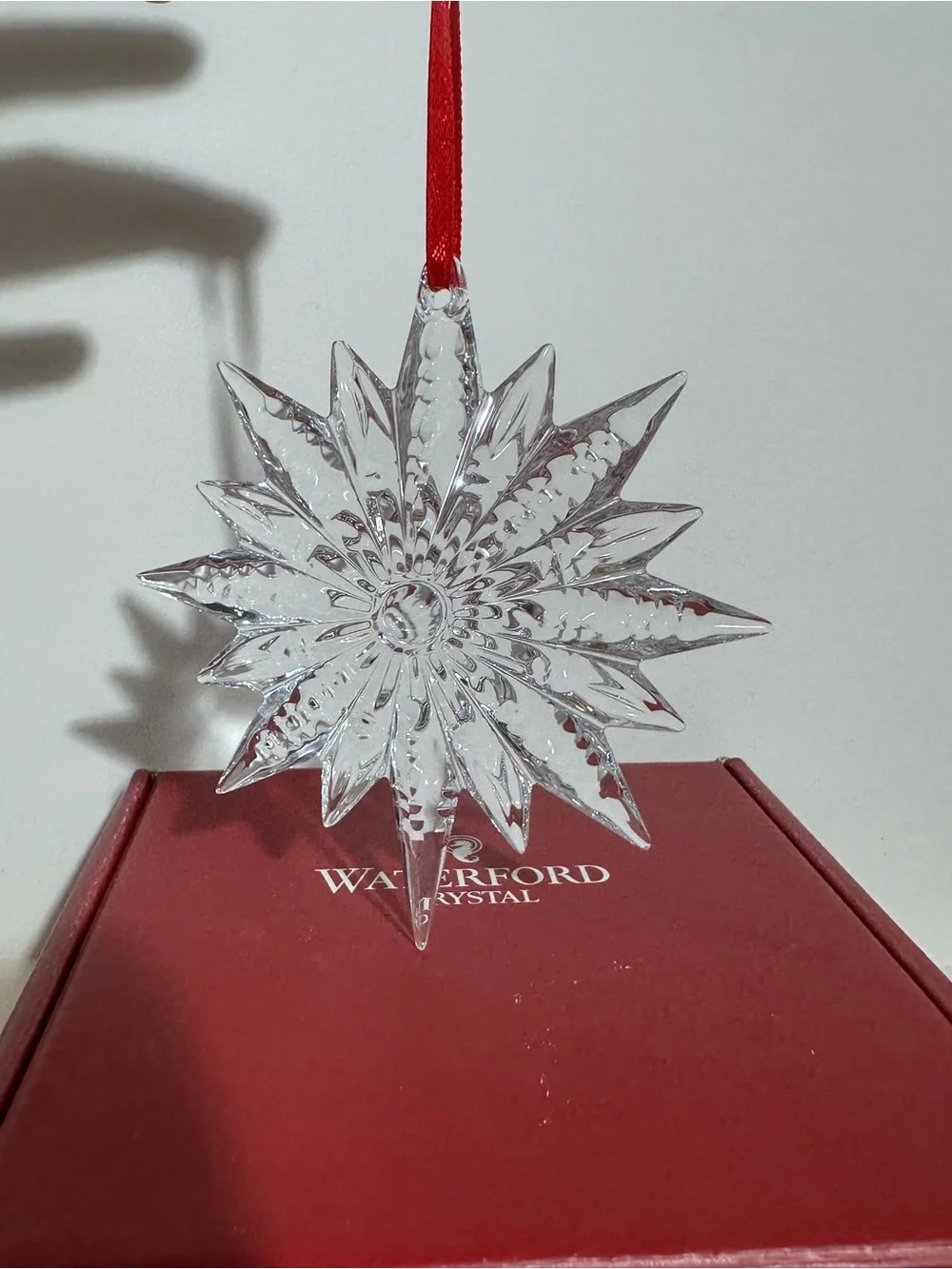 Waterford Crystal Snowflake Ornament
